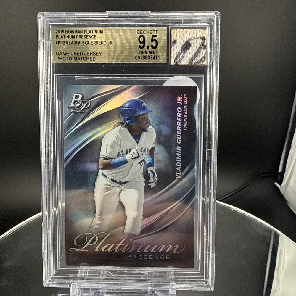 Jersey Fusion Legendary 2018 Bowman Platinum Vladimir Guerrero Jr. Top Prospect